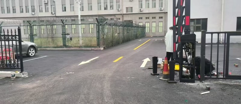 内蒙包头机场安防出入口系统施工纪实